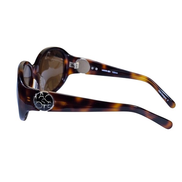 Lacoste Women's Sunglasses Brown Tortoise LA12646 DB 58-17 125MM USED SIDE LOGO - Picture 5 of 16